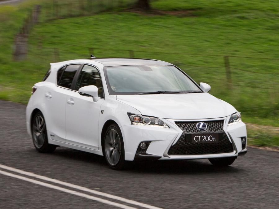  Lexus CT200h F-Sport 2014 года  (AU) (фото 4 из 13)